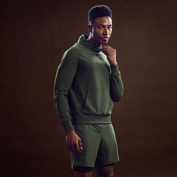 CORE LEVEL UP HOODIE - KOMBU GREEN