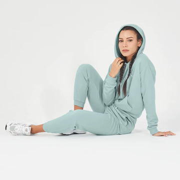 ESSENTIAL RELAXED HOODIE - GREY MIST