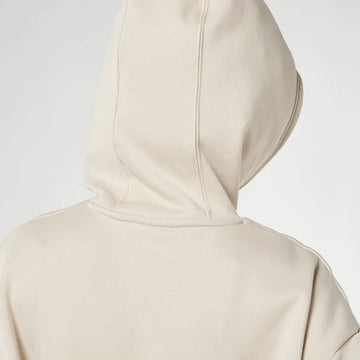 RETROGRADE CRISS CROSS HOODIE - SILVER LINING