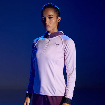 LAB360° TDRY™ WARM UP HOODIE - PALE LILAC