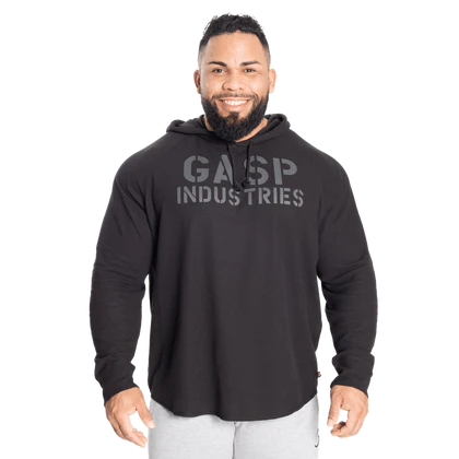 Gasp long sleeve thermal hoodie on sale