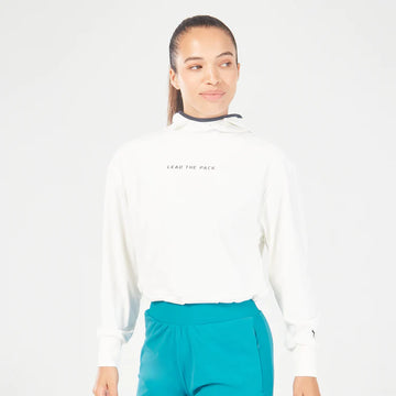 CORE VELOCITY HOODIE - PEARL WHITE