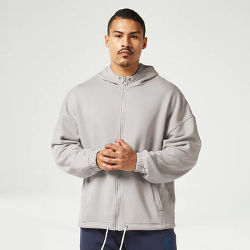 GOLDEN ERA AUTHENTIC WARM HOODIE - LIGHT GRAY
