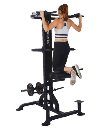 Chin Dip Assist Plus - Black