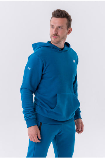 Nebbia pull over hoodie with a pouch pocket