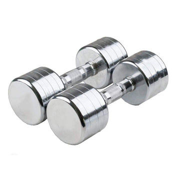 Chrome Dumbbells Mets Fitness PF-1080-03 3kg Pair