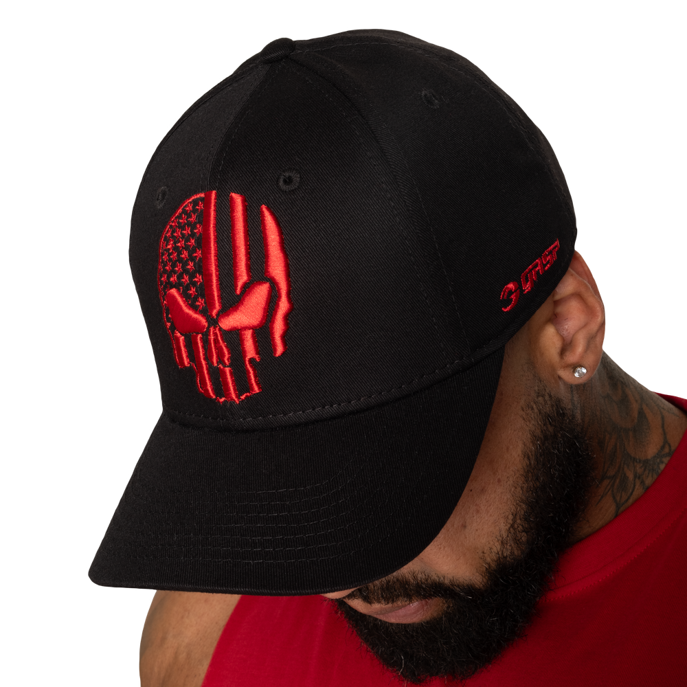 RELENTLESS CAP (Black/Red)