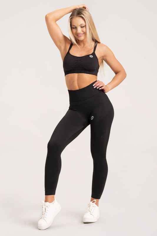 Seamless Black Leggings