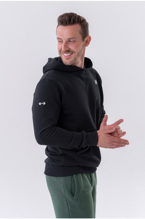 Nebbia pull over hoodie with a pouch pocket