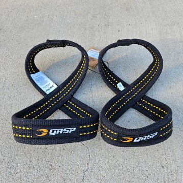 GASP FIGURE 8 STRAPS (Black)