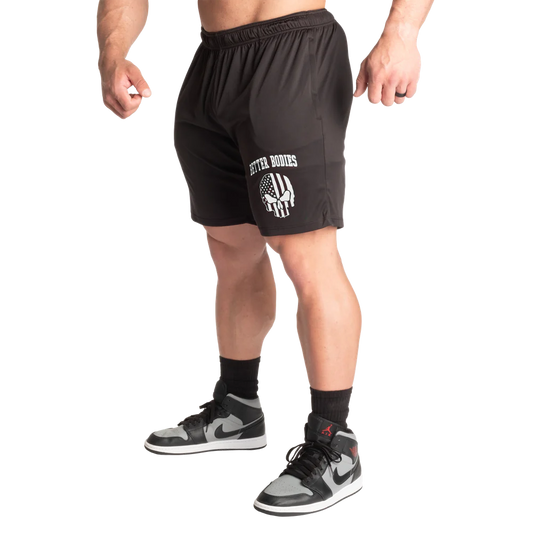 SKULL FUNCTION SHORT (BLACK/WHITE)