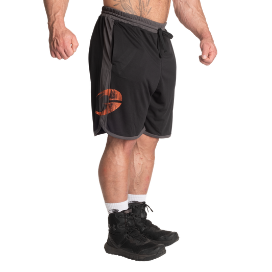 GASP MESH SHORTS (Black/Grey)