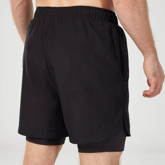 Limitless 2-in-1 7" Shorts-Black / Black Print