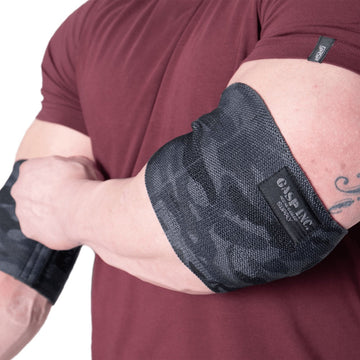 Heavy Duty Elbow Sleeves (Dark Camo)