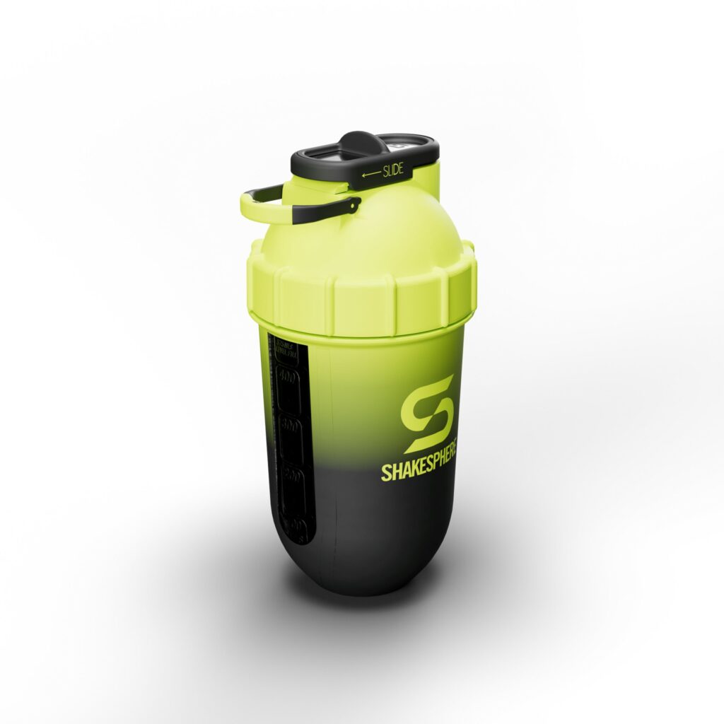 "ShakeSphere Tumbler Cooler Shaker Ombre Yellow"