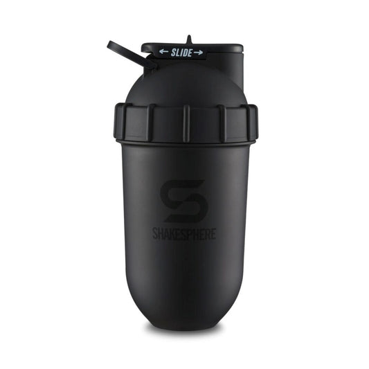 ShakeSphere Tumbler, Matte Black with black logo