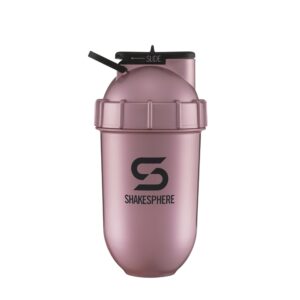 ShakeSphere Tumbler, View, Rose Gold/Black Window