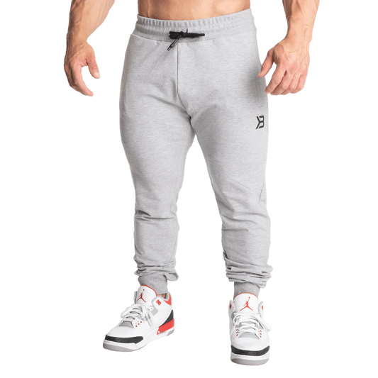 TAPERED JOGGERS V2 (Light Grey Melange)