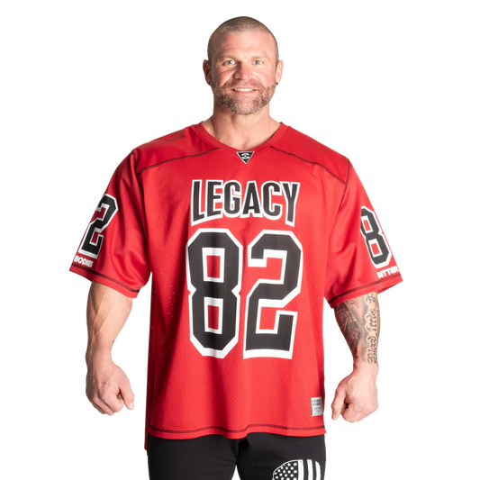 LEGACY FOOTBALL TEE (CHILI RED)