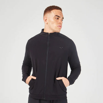 ESSENTIAL AGILITY TRACK JACKET - BLACK