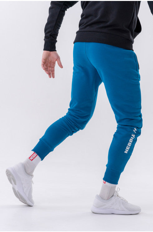 Nebbia Slim Sweatpants With Zip Pockets “Re-Gain”