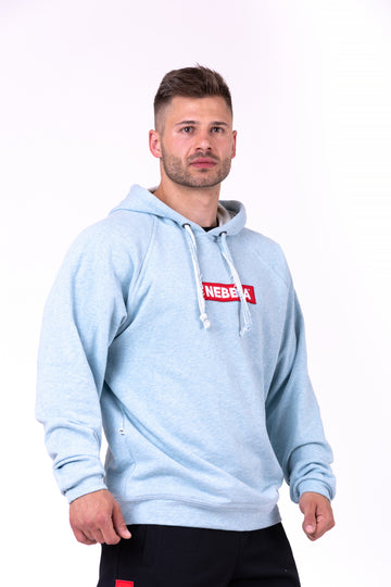 Nebbia mens red label hoodie