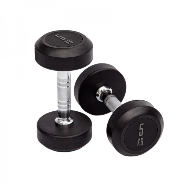 Mets Fitness PF-9000-05 Rubber Dumbbells 20kg Pair