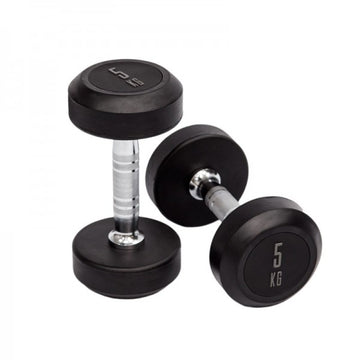 Mets Fitness PF-9000-05 Rubber Dumbbells 17.5kg Pair