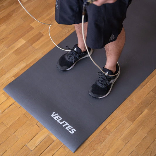 anti-slip jump rope pad workout fitness impact absorbtion